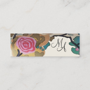 Fleurs en aquarelles ~ Business / Cartes d'appel