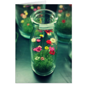 Fleurs en bouteille