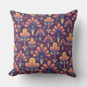 fleurs en fleurs en coussin extérieur