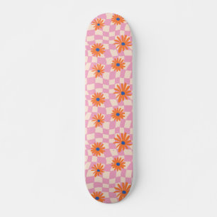 Fleurs esthétiques Design de skateboard