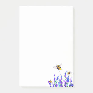Fleurs et abeilles Post-it® Notes