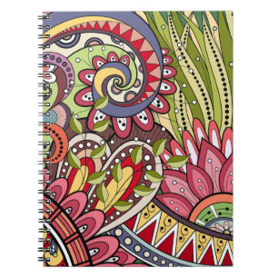 Fleurs Et Carnet P13