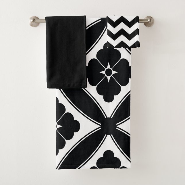 Fleurs et Chevron (En situation)