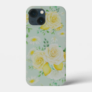 Fleurs Et Citrons Coque-Mate coque iphone