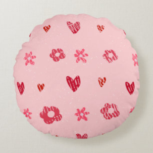 Fleurs et coussin de fête d'amour