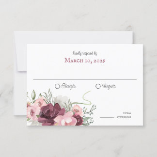 Fleurs et fer à cheval rustiques Invitation bois d