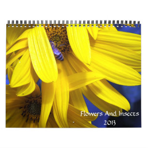 fleurs et insectes Calendrier 2013