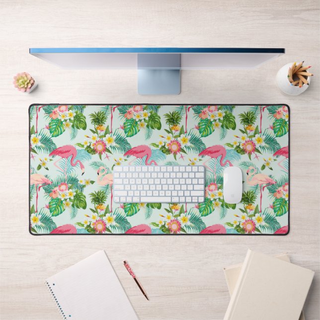 Fleurs Et Oiseaux Tropicaux (Bureau 1)