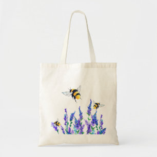 Fleurs et Sacs fourre-tout d'abeilles Printemps