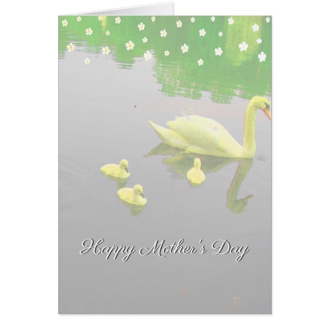 Fleurs et Swan Lake Fête des Mères (Devant)