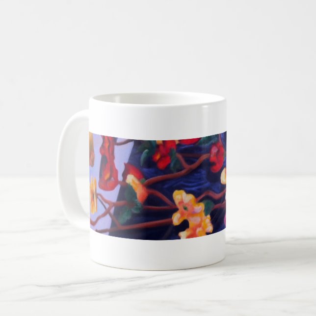 Fleurs et tasse de citron (Devant gauche)