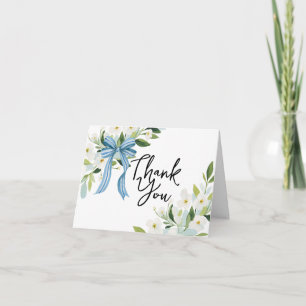 Fleurs et un Ruban Côtier Merci