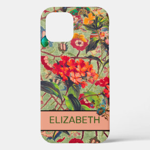 FLEURS ET WILLIAM MORRIS iPhone 12 COQUE do-it-you
