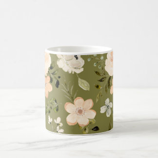 Fleurs étanches : Mug Art qui ne s'estompe jamais