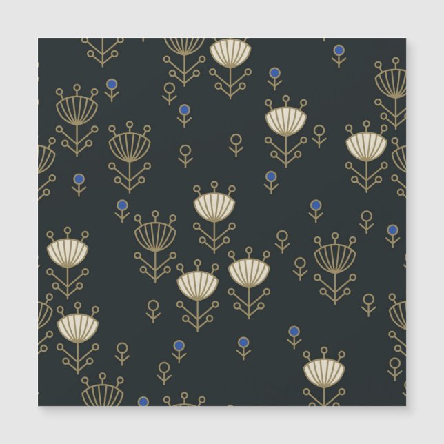 Fleurs ethniques : Conception ornementale Vintage (Devant)