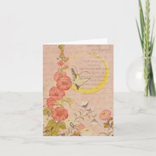 Fleurs Fantaisistes Jardin Rose Féminin Lune Merci