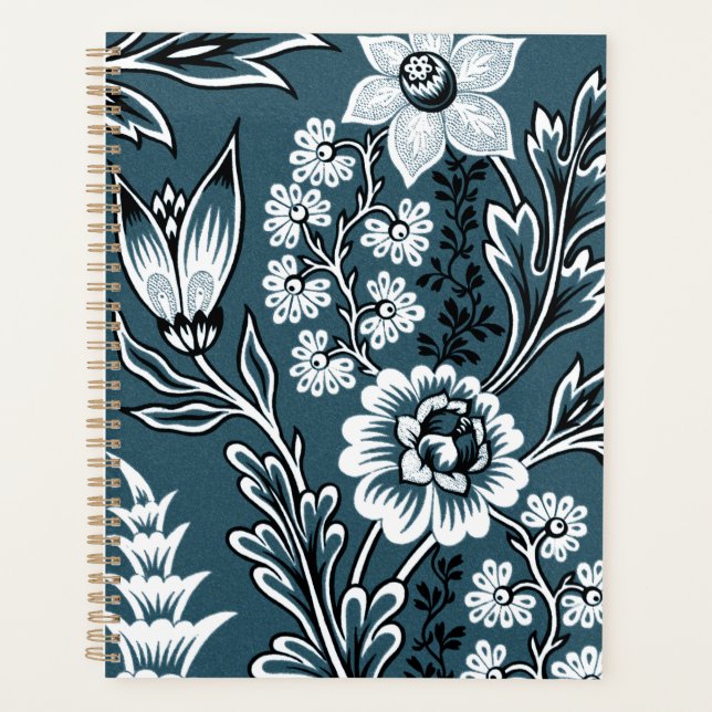 Fleurs Fantastiques (Slate Teal) Beaux-Arts (Devant)