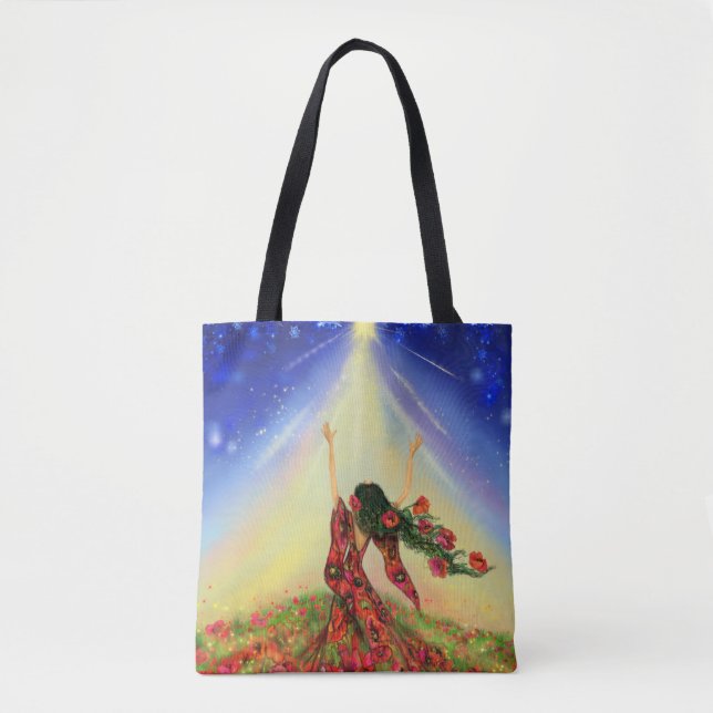 Fleurs Fille Sac fourre-tout Printemps (Devant)