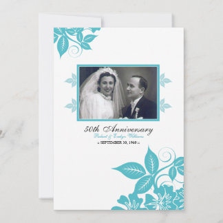 Fleurs fleurs Anniversaire Invitation du Parti (aq