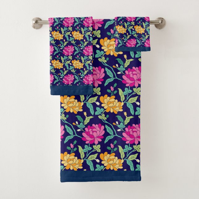 Fleurs florales élégantes Buds Jaunes Roses Verdur (En situation)