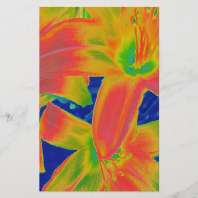 fleurs fluorescentes (Devant)