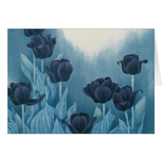 Fleurs foncées