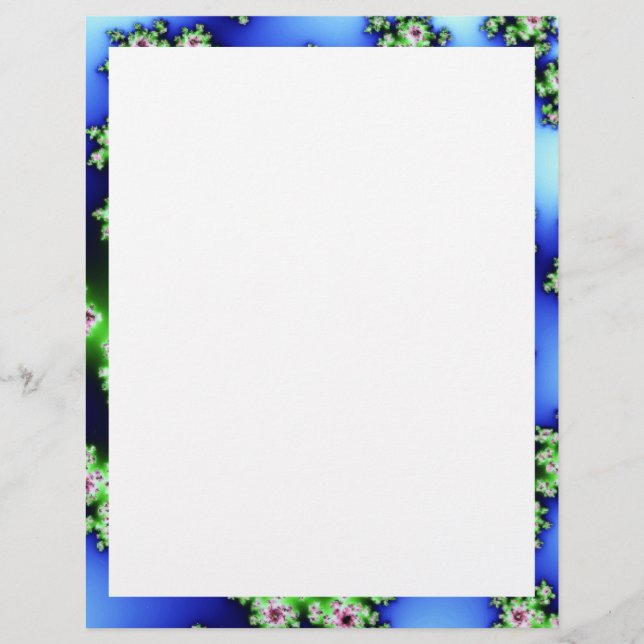 Fleurs fractales (Devant)