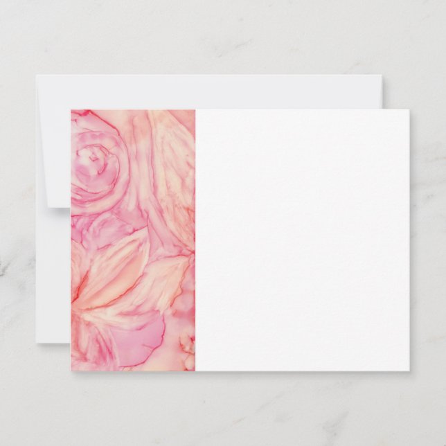 Fleurs fraîches Cartes de remerciements wedding sh (Devant)