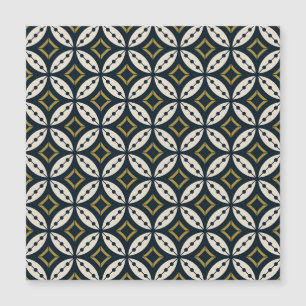 Fleurs géométriques sans couture : motif coloré.