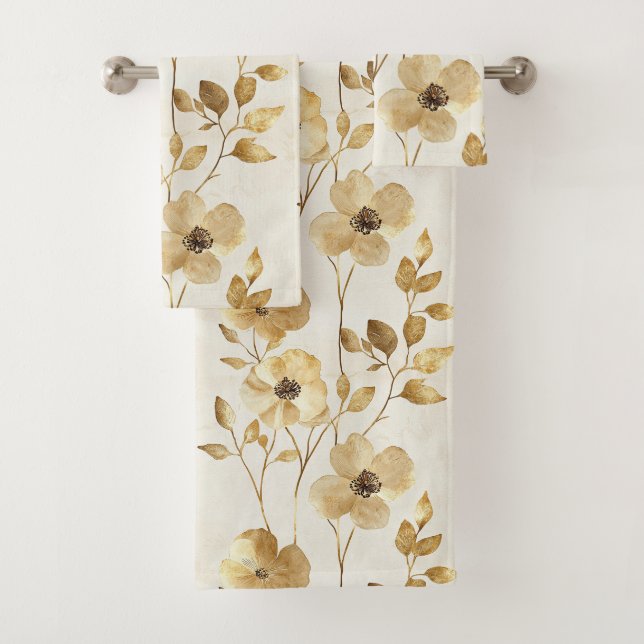 Fleurs Glamour Doré Chic (En situation)