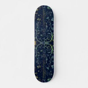 Fleurs Guitare Art Skateboard