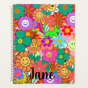 Fleurs hippies Boho Super rétros