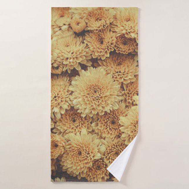 FLEURS JAUNES (Serviette de bain)