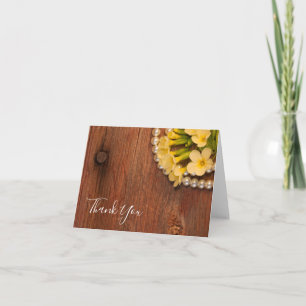 Fleurs jaunes et Merci de la grange