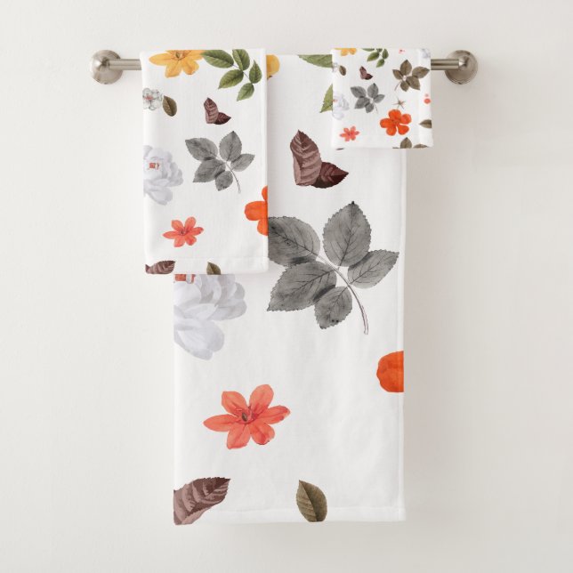 Fleurs jaunes et roses blanches 7 (En situation)