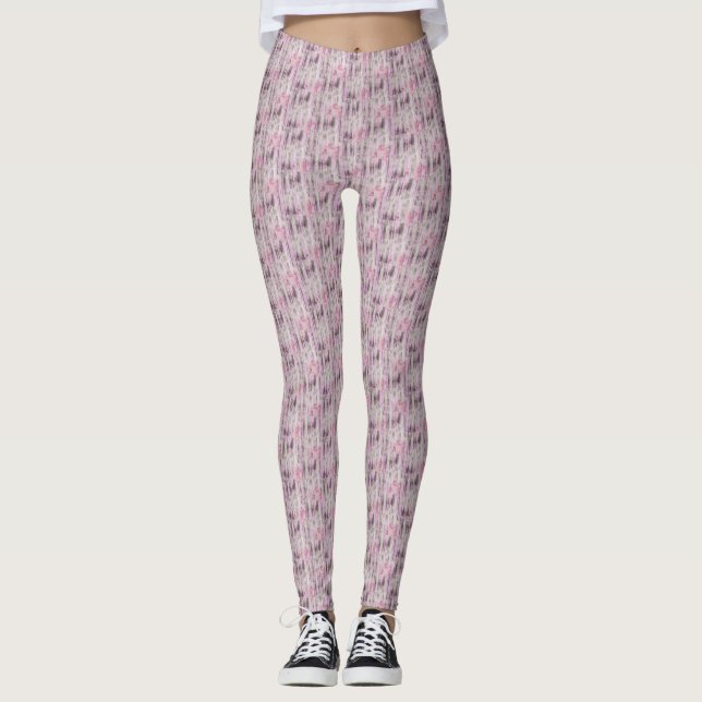 Fleurs Leggings féminins (Devant)