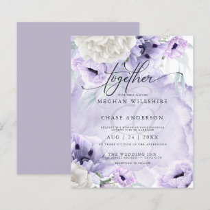 Fleurs Lilac Aquarelles Élégantes Et Abordables