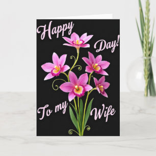 Fleurs Magenta Carte des Mères
