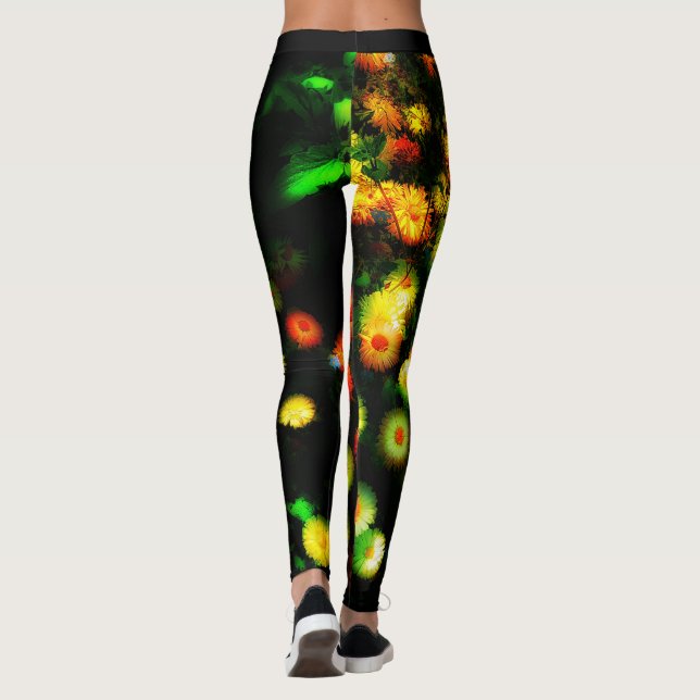 Fleurs magiques leggings funky (Dos)