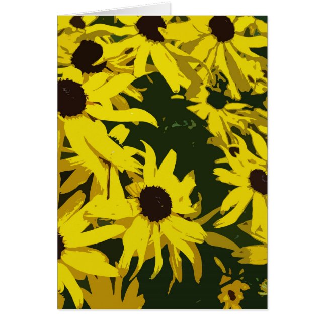 Fleurs marguerites jaunes (Devant)