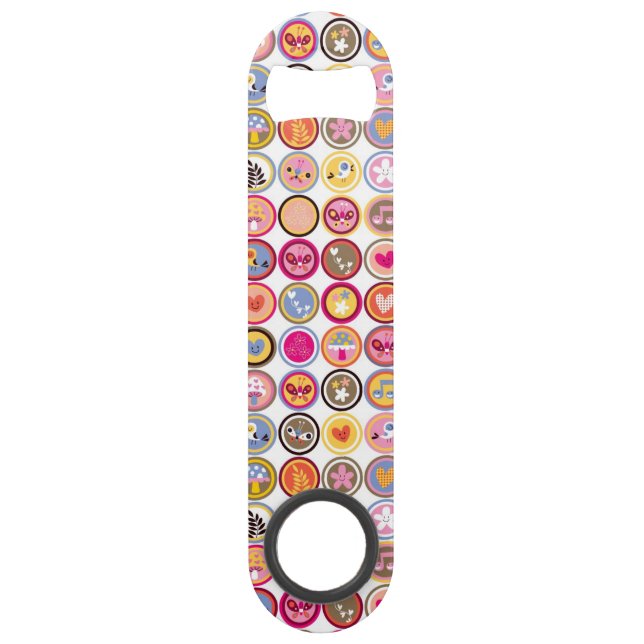 fleurs mignonnes, oiseaux, motif de coeurs (Devant)