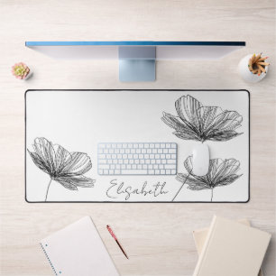 Fleurs minimalistes élégantes Cute Boho Girly Whit