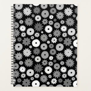 Fleurs monochromes en motif répétitif Case-Mate iP