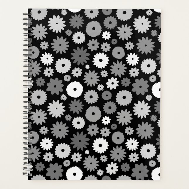 Fleurs monochromes en motif répétitif Case-Mate iP (Devant)
