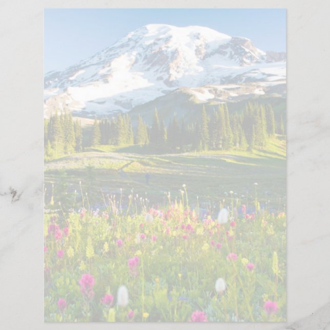 Fleurs | Mt. Rainier Fleurs sauvages (Devant)