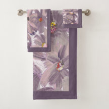 Fleurs peintes rose pâle Toute couleur