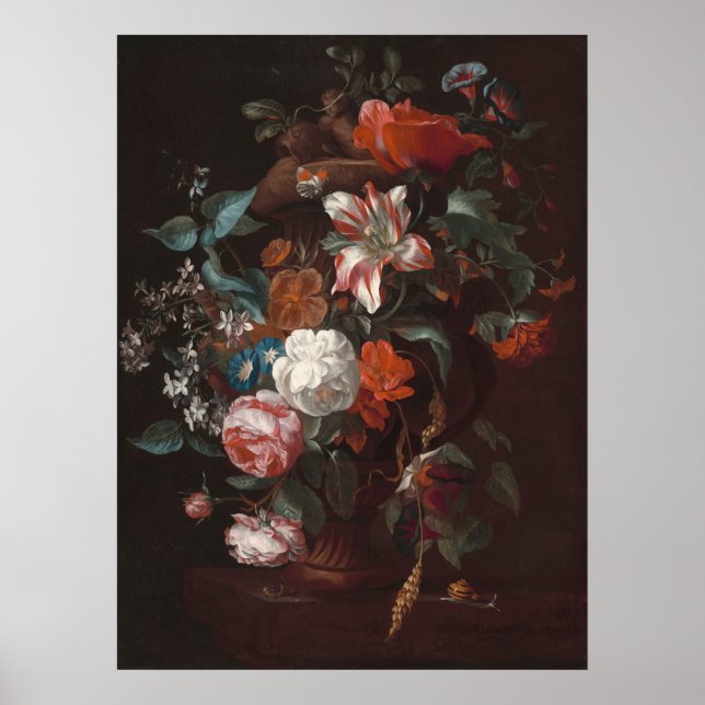 Fleurs - Philip van Kouwenbergh Poster des Beaux-A (Devant)