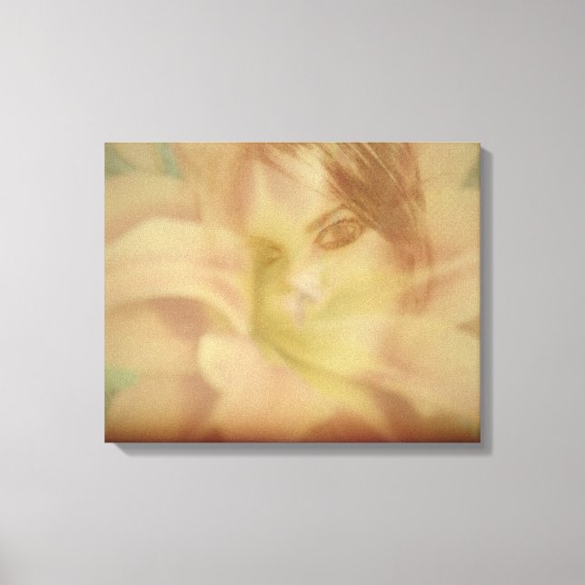 Fleurs pour toile enveloppée Adrena (Recto)