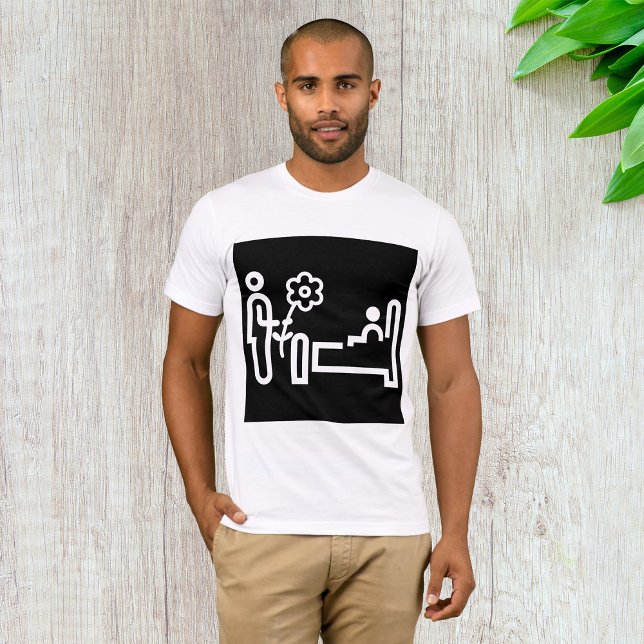 Fleurs Pour Un Patient Homme T-Shirt (Créateur téléchargé)