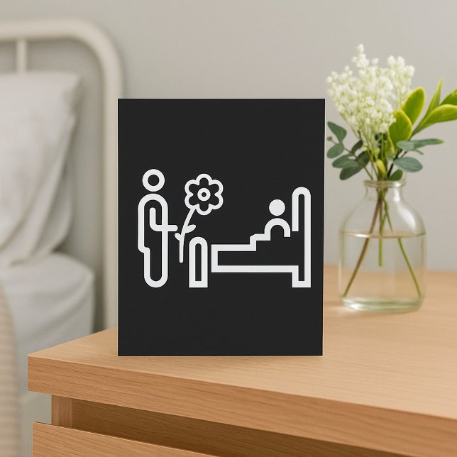 Fleurs Pour Un Patient Invitations De Soins De San (Créateur téléchargé)